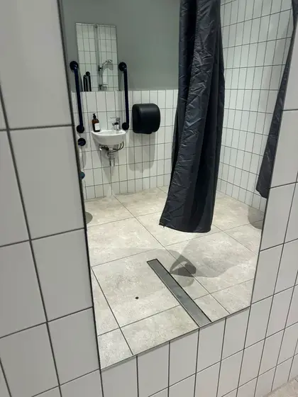 Accessible Shower — Klean Touch commercial cleaning, London