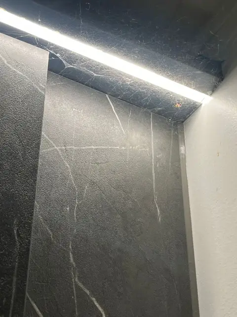 Before Dirty Corner Cobwebs — Klean Touch commercial cleaning, London