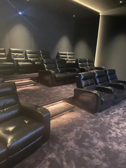 Communal Cinema Room — Klean Touch commercial cleaning, London