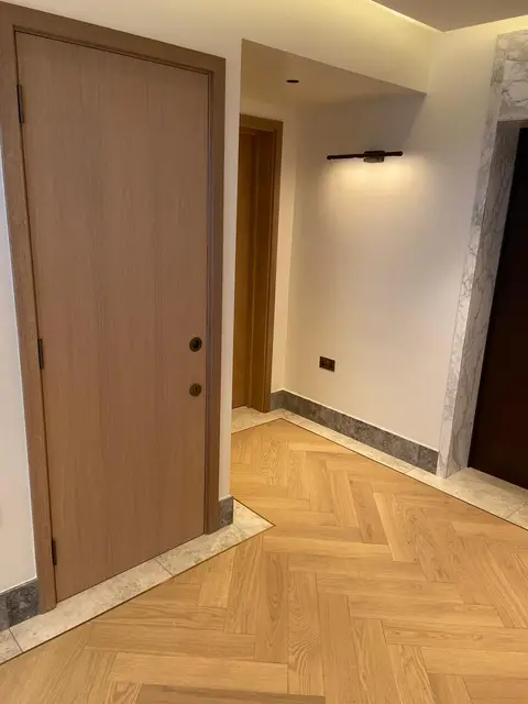 Communal Corridor Herringbone — Klean Touch commercial cleaning, London