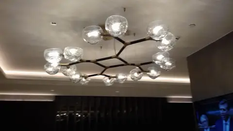 Communal Lobby Chandelier — Klean Touch commercial cleaning, London