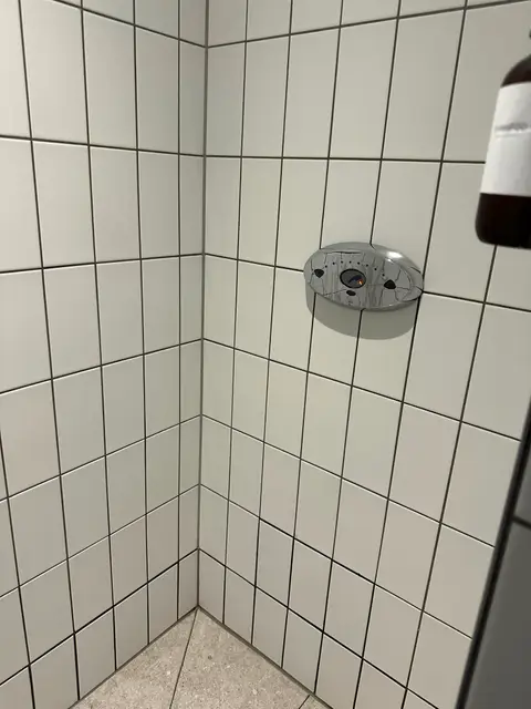 Gym Shower Detail — Klean Touch commercial cleaning, London