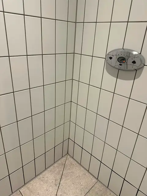 Gym Shower Detail — Klean Touch commercial cleaning, London