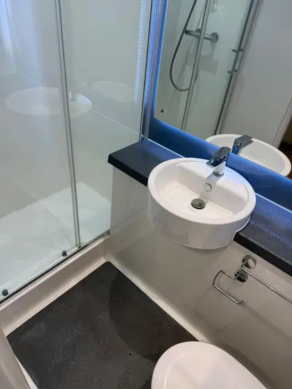 Student Bathroom After — Klean Touch commercial cleaning, London