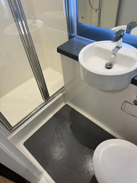 Student Bathroom Sink Hair Clog Before — Klean Touch commercial cleaning, London