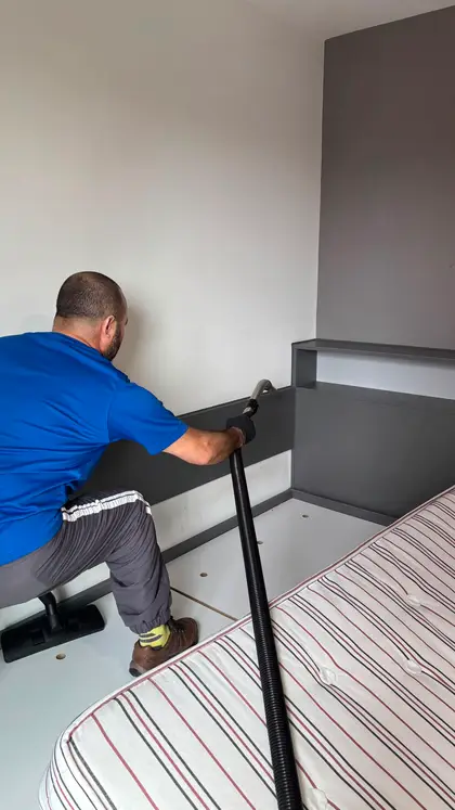 Team Mattress Vacuuming — Klean Touch commercial cleaning, London